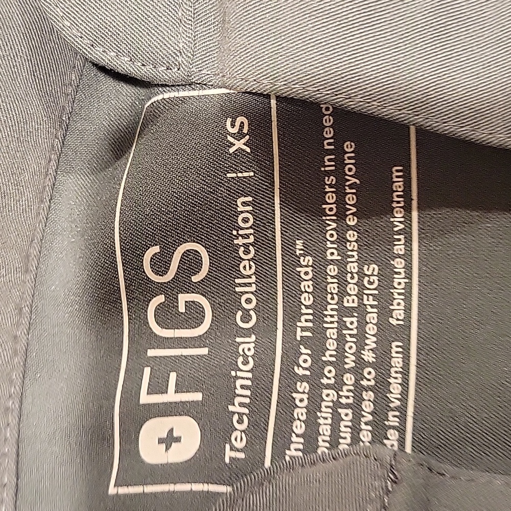 Figs Technical Collection Bonsai Rafaela Scrub Top Size Xs - Picture 2 of 4